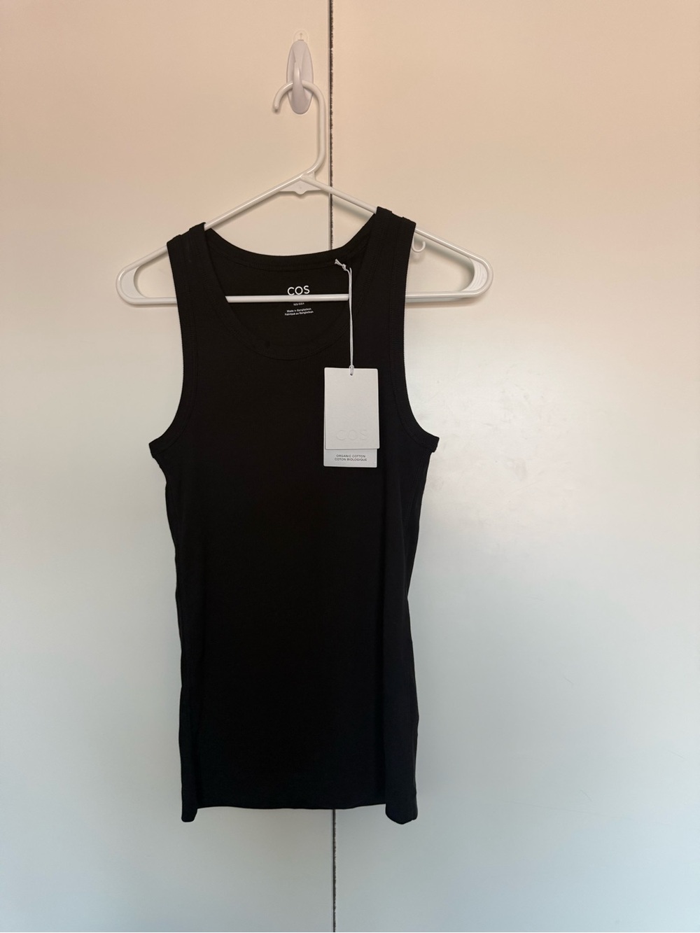 COS Women Tank Top, Size: S, Color: Black, NWT